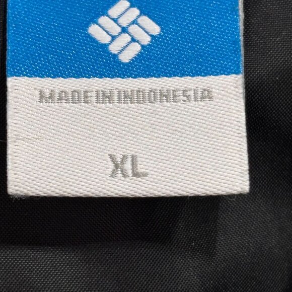 Columbia Men's Black Hooded Windbreaker Jacket Size XL - Picture 8 of 10